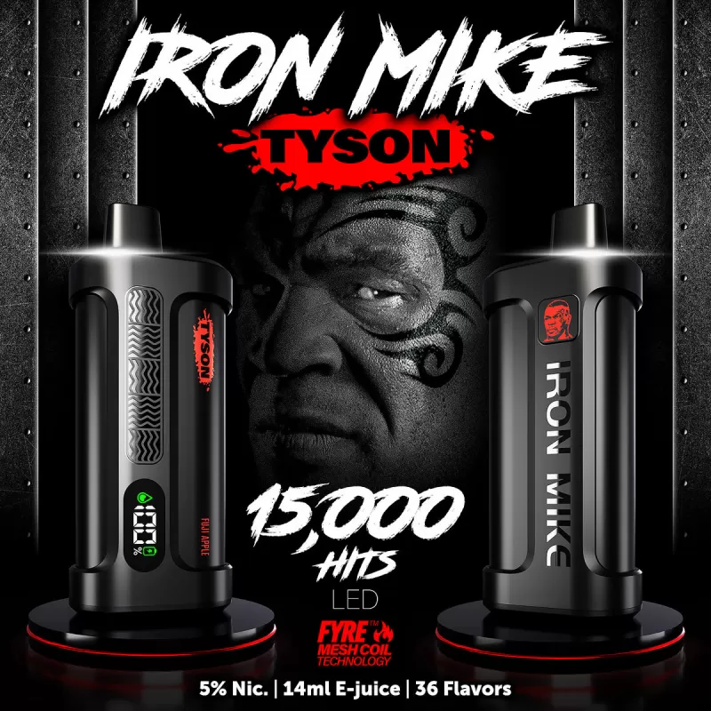Tyson 2.0 Iron Mike 15K Disposable Device - 15,000 Puffs - Pineapple Melon