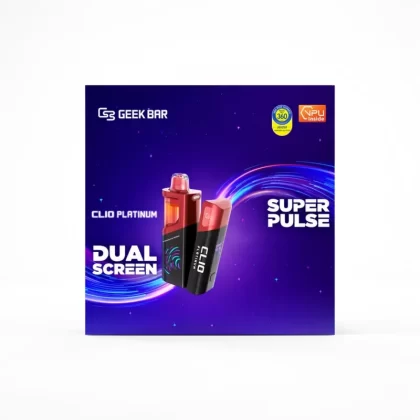 Geek Bar CLIO Platino 50K 50000 Caladas 16ml Recargable - Fumotvapemexico