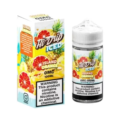 Hi Drip Iced Island Orange 100ml E-Juice
