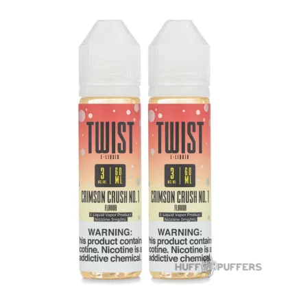 Twist E-Liquids – Crimson No. 1 (Strawberry Crush) 120mL - Vape Product, Vape Product