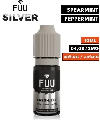 Fresh Zef eLiquid by FUU Silver - 08mg / 10ml