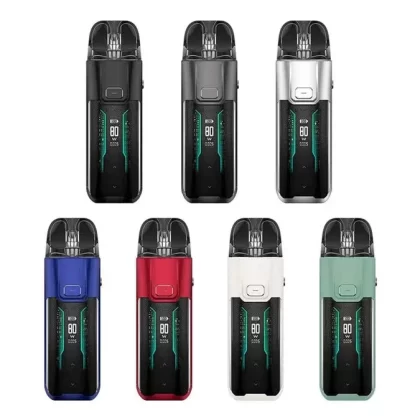 Vaporesso Luxe XR Max Pod Vape Kit - Colour#Apple Green>Black>Blue>Coral Orange Leather>Flame Red Leather>Forest Green Leather>Glacier Blue>Green>Grey>Pink>Red>Rock Black Leather>Silver>Whit
