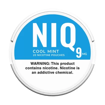 NIQ Cool Mint Nicotine Pouches - Vape Store