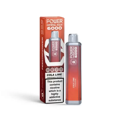 Power Crystal Max 6000 Cola Lime