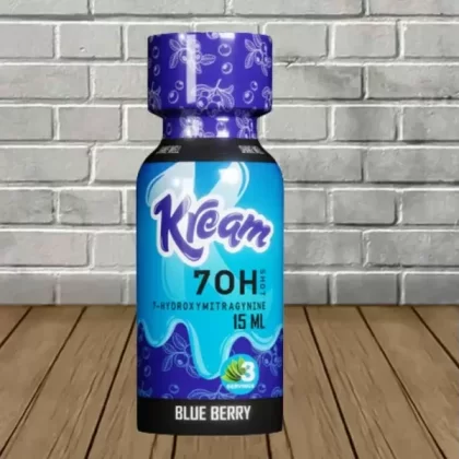 Kream 7OH + MIT Liquid Extract Shot 15ml - size flavor#Single Bottle Blue Berry>Full Case (6ct) Blue Berry>Single Bottle Cookies N Cream>Full Case (6ct) Cookies N Cream