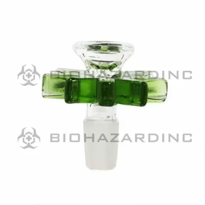 Bowl | Marijuana Leaf Bowl | 14mm – Green