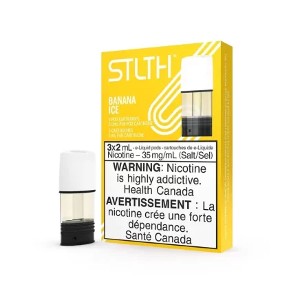 STLTH PODS – BANANA ICE - Nicotine Strength#20 MG>BOLD 50