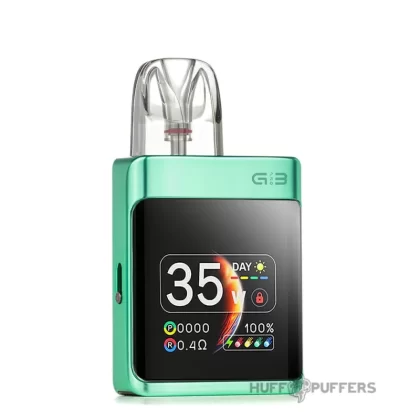 Uwell Caliburn G3 Pro Koko - Emerald Green, Light Silver