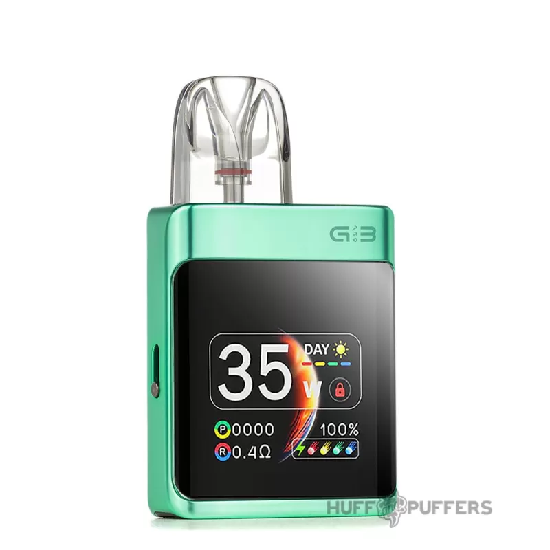 Uwell Caliburn G3 Pro Koko - Emerald Green, Light Silver