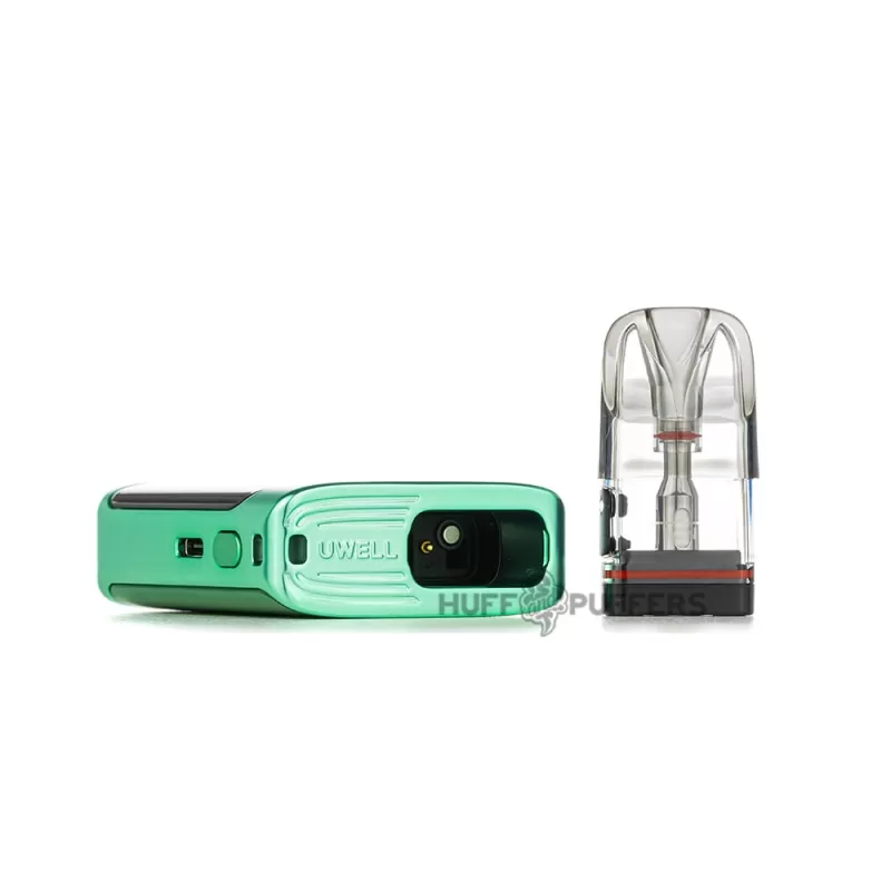 Uwell Caliburn G3 Pro Koko - Emerald Green, Light Silver - Image 3