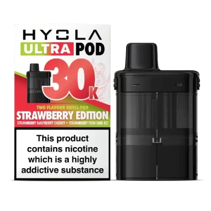 Hyola Ultra 30K Prefilled Replacement Pods Strawberry Edition - Ecigpremium