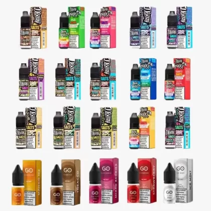 Doozy Salts Nicotine Salt E-Liquids - Box of 10 - Vanilla Custard / 10mg