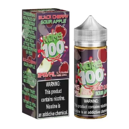 Black Cherry Sour Apple Noms 100ml - Vape Product