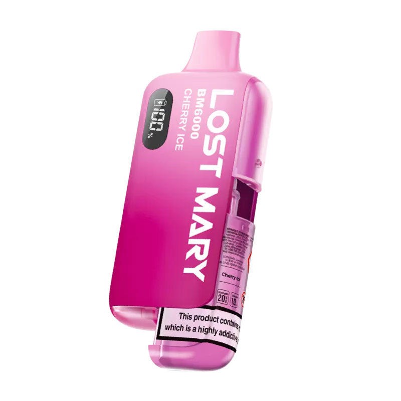 Lost Mary BM6000 Vape Kit - Triple Berry / 10mg - Ecigwizard - Image 3