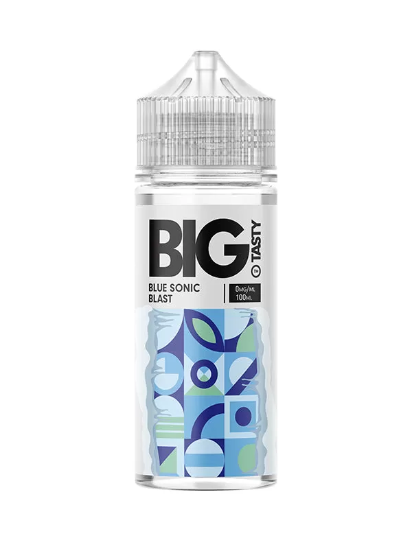 Big Tasty Blue Sonic Blast E Liquid 120ml - 0mg