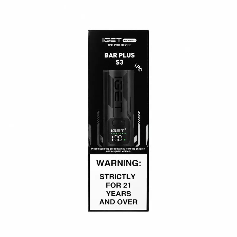 IGET BAR PLUS S3 Device Only (No Pod) - Vape Store