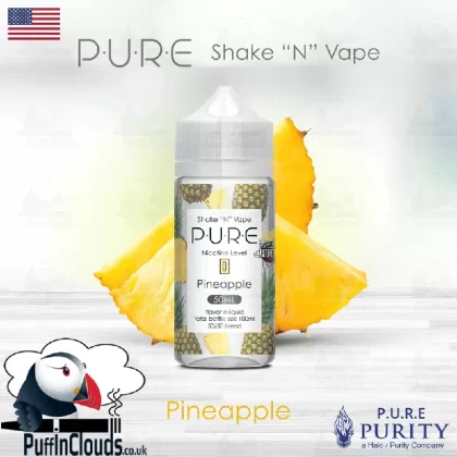 P.U.R.E Vanilla Shake n Vape E-Liquid (50ml 0mg)