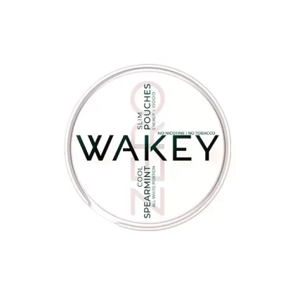 Wakey Zero Cool Spearmint Nikotinfreie Beutel – 20 erfrischende Beutel - Vape Store