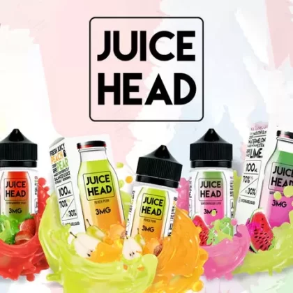 Juice Head Premium E-Liquid 100ml - Tobacco / 6mg - Skullvaping