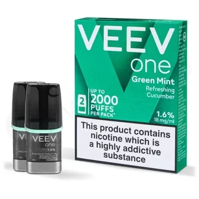 Green Mint Veev One Prefilled Pods