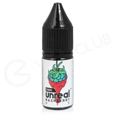 Red Nic Salt E-Liquid by Unreal Raspberry