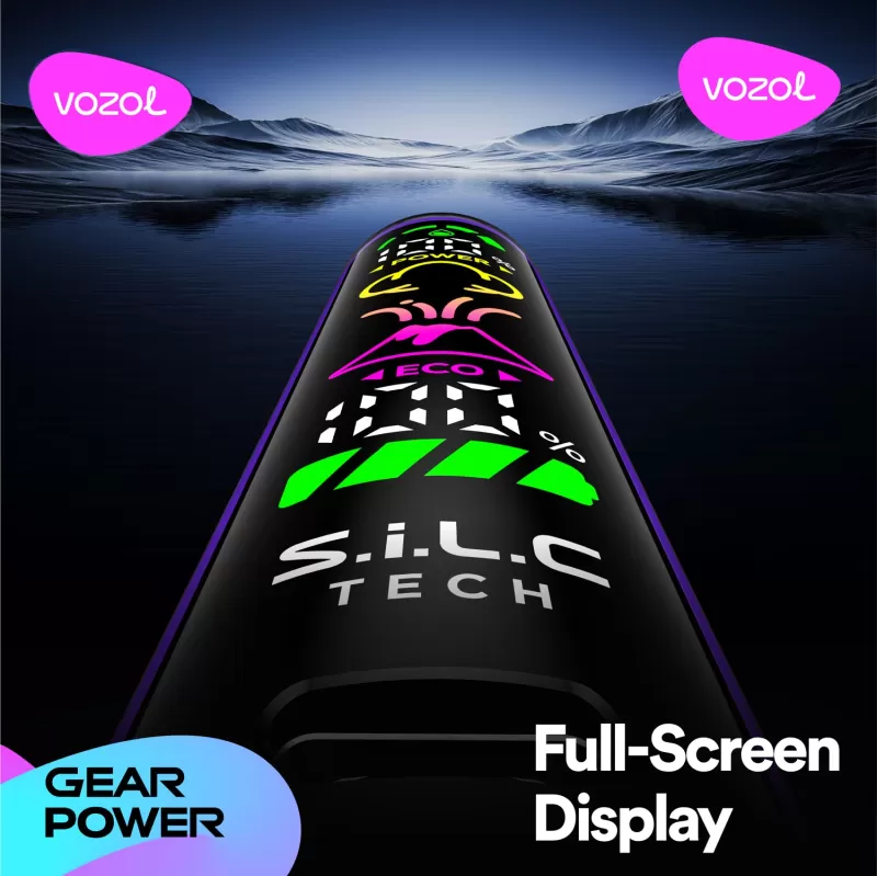 VOZOL Gear Power 20K Puffs Disposable Device - 20000 Puffs - Watermelon Ice - Image 3