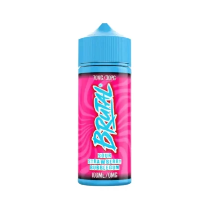Brutal Sour Strawberry Bubblegum E-Liquid Shortfill - Vapestreams Co