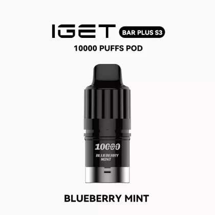 IGET Bar Plus S3 Pod – Blueberry Mint - Ozvapeone (ACB650)