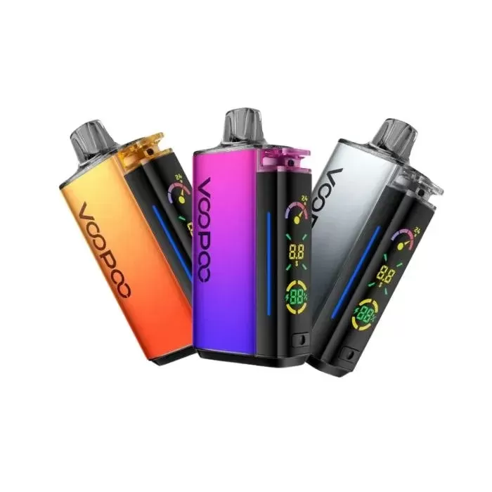VooPoo VRIZZ Pod Kit Vape - Single Pack; Iris Blue, Midnight Black; Vape Product