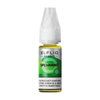 Spearmint Elfliq Nic Salt by Elfbar - 10ml - Vape Product, Vape Product