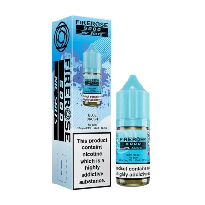 Elux Firerose 5000 Blue Crush E Liquid - Nicotine Strength#20mg>10mg