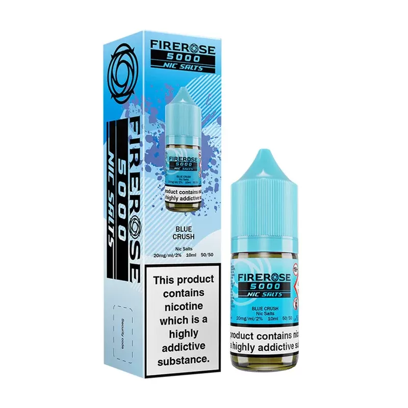 Elux Firerose 5000 Blue Crush E Liquid - Nicotine Strength#20mg>10mg