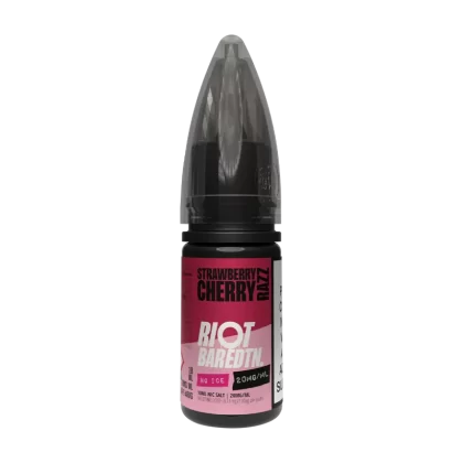 Strawberry Cherry Razz Riot Bar EDTN Nic Salt 10ml - 20mg - Vape Product (E478CD)
