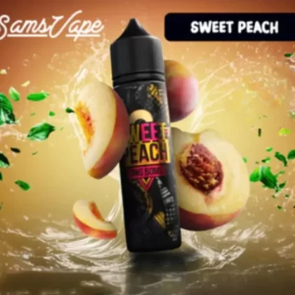 Sweet Peach E-Liquid - Sam Vapes - 18 mg / 60 ml