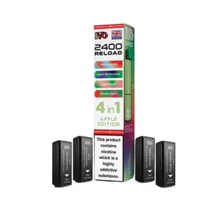 IVG 2400 Reload Multi Flavour Edition Prefilled Pods X4 - Cherry Edition
