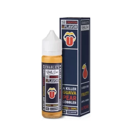 GUAVA PEAR COBBLER E-LIQUID BY CHARLIE’S CHALK DUST – THE CREATOR OF FLAVOUR 50ML 70VG