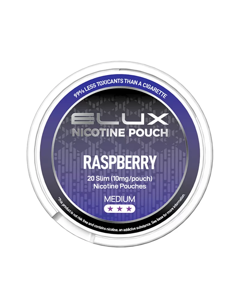 Elux Raspberry Nic Pouches - 14mg - Image 3