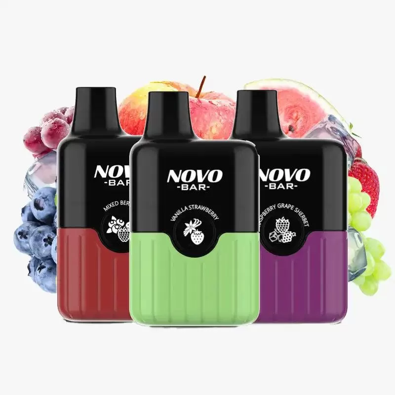 Smok Novo Bar B600 Disposable Vape - Buy 7 Get 3 Free / Vanilla Strawberry - Image 2