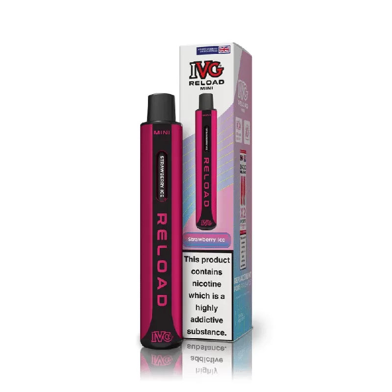 IVG Reload Mini Starter Kit Strawberry Ice - Nicotine Strength#20mg
