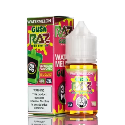 Pod Juice X RAZ Salt Nic - Watermelon Gush - 30mL - 55mg