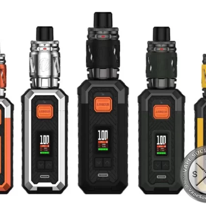 Vaporesso Armour S 100W Starter Kit - Black, Black (iTank T)