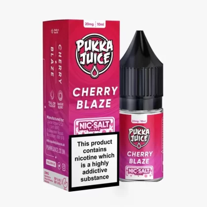 Cherry Blaze Nic Salt By Pukka Juice - 20mg