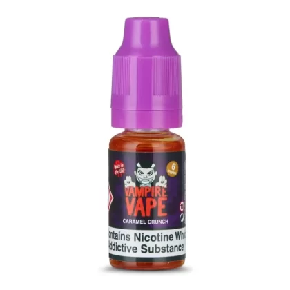 Caramel Crunch E-Liquid by Vampire Vape (10ml) - 18mg