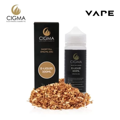 Cigma e-Liquid – USA Tobacco 0mg 100ml Shortfill | Cigee