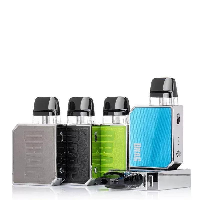 VOOPOO DRAG NANO 2 POD KIT - COLOR#Aurora Blue>Carbon Fiber>Classic Black>Classic Red>Gull Grey>Neon Rose>Orange>Shining Gold>Sparkle Champagne>Tea Green>Obsidian Black