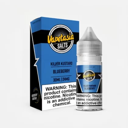 Vapetasia Killer Kustard Blueberry SALT 30mL VG60 Custard - Uwinvapeaustralia