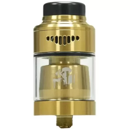 Suicide Mods Nightmare Mini RTA - Colour#Electric Gold>Matte Black>Stainless Steel