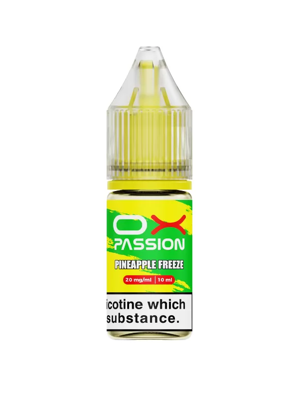 Pineapple Freeze OX Passion Nic Salt E-Liquid by OXVA - 10ml - 20mg