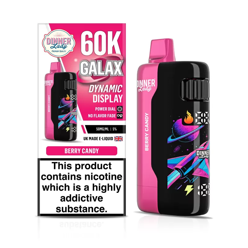 Dinner Lady GALAX 60K Disposable Device - 60,000 Puffs - California Cherry - Image 2