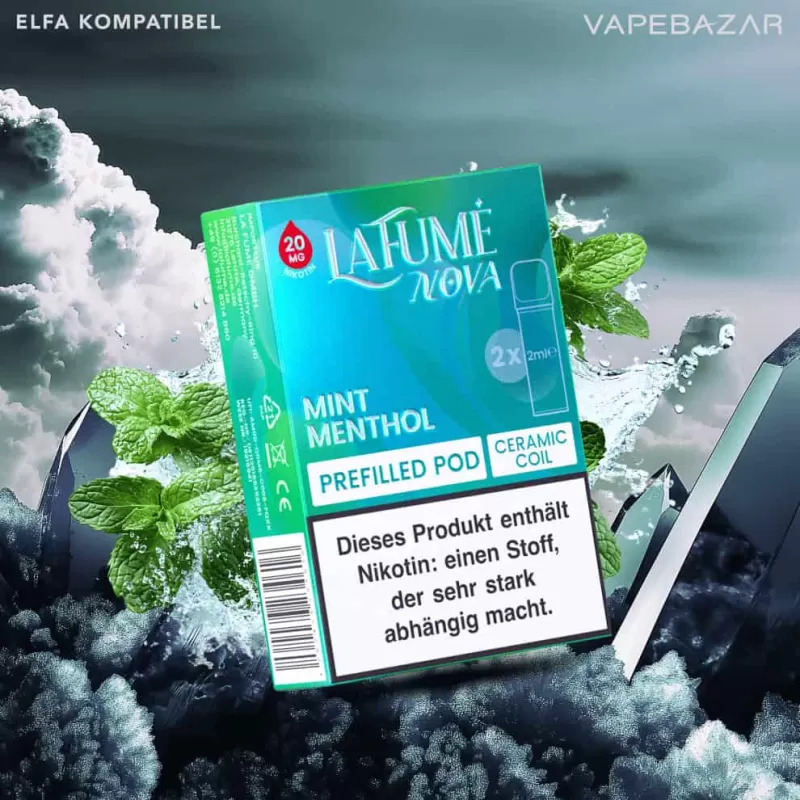 La Fume Nova Pods – Mint Menthol (2er Pack) - La Fume / Glycerin / Propylenglykol / Aromastoffe / Nikotin
